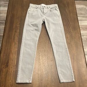 EUC LOFT Stylish Light Gray Jeans 00